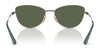 Vogue VO4324S Sunglasses | Size 56 / Gold / Gradient Dark Brown (3N 16%) №280/13