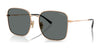 Vogue VO4327SD Sunglasses | Size 57 / Rose Gold / Dark Grey (Polarized) (3P 10%) №515281