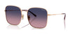Vogue VO4327SD Sunglasses | Size 57 / Rose Gold / Pink Gradient Blue (2N 25.2%) №5152I6