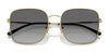 Vogue VO4327SD Sunglasses | Size 57 / Gold / Gradient Brown (3N 16%) №280/13