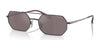 Vogue VO4329S Sunglasses | Size 55 / Light Violet / Pink Flash Silver (Polarized) (3P 11%) №5149LB