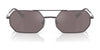 Vogue VO4329S Sunglasses | Size 55 / Light Violet / Pink Flash Silver (Polarized) (3P 11%) №5149LB