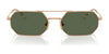 Vogue VO4329S Sunglasses | Size 55 / Light Violet / Pink Flash Silver (Polarized) (3P 11%) №5149LB