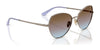 Vogue VO4330S Sunglasses | Size 56 / Rose Gold / Grey Gradient Brown (Polarized) (3P 14%) №5152T5