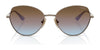 Vogue VO4330S Sunglasses | Size 56 / Rose Gold / Grey Gradient Brown (Polarized) (3P 14%) №5152T5