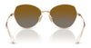 Vogue VO4330S Sunglasses | Size 56 / Rose Gold / Grey Gradient Brown (Polarized) (3P 14%) №5152T5