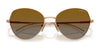 Vogue VO4330S Sunglasses | Size 56 / Rose Gold / Grey Gradient Brown (Polarized) (3P 14%) №5152T5
