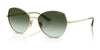 Vogue VO4330S Sunglasses | Size 56 / Pale Gold / Gradient Green (2N 33.7%) №848/8E
