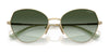 Vogue VO4330S Sunglasses | Size 56 / Rose Gold / Grey Gradient Brown (Polarized) (3P 14%) №5152T5