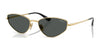 Vogue VO4339S Sunglasses | Size 56 / Gold / Dark Grey (3N 9.3%) №280/87