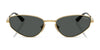 Vogue VO4339S Sunglasses | Size 56 / Light Brown / Dark Green (Polarized) (3P 14.7%) №51389A