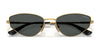 Vogue VO4339S Sunglasses | Size 56 / Light Brown / Dark Green (Polarized) (3P 14.7%) №51389A
