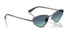Vogue VO4339S Sunglasses | Size 56 / Light Brown / Dark Green (Polarized) (3P 14.7%) №51389A
