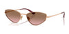 Vogue VO4339S Sunglasses | Size 56 / Rose Gold / Pink Gradient Brown (2N 21.4%) №515214
