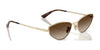 Vogue VO4339S Sunglasses | Size 56 / Light Brown / Dark Green (Polarized) (3P 14.7%) №51389A