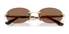 Vogue VO4342S Sunglasses | Size 55 / Gold / Green (2N 35.1%) №280/2