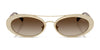 Vogue VO4348SB Sunglasses | Size 54 / Silver / Clear Gradient Blue (1N 49%) №323/19