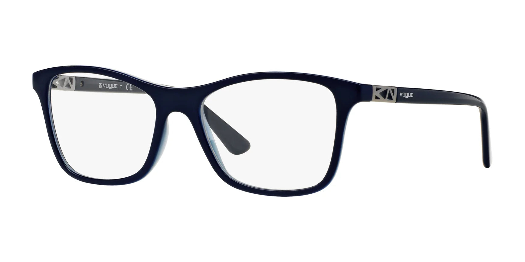 Vogue VO5028 Eyeglasses Top Dark Blue / Blue Transparent Vogue VO5028 Eyeglasses Top Dark Blue / Blue Transparent