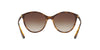Vogue VO5165S Sunglasses / Dark Havana №W65613 / Brown Gradient (3N 16%) / Size 55