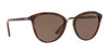 Vogue VO5270S Sunglasses | Size 57 / Top Havana/Brown Transparent №238673 / Dark Brown (3N 9%)