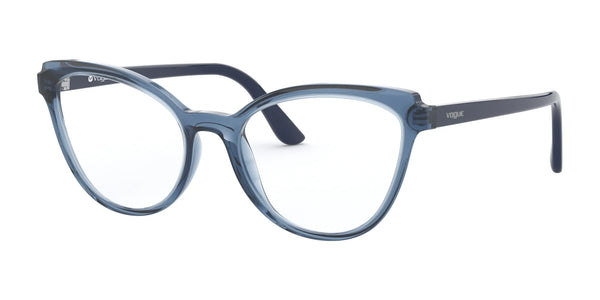 Vogue VO5291F Eyeglasses | Size 54 / Transparent Blue №2760