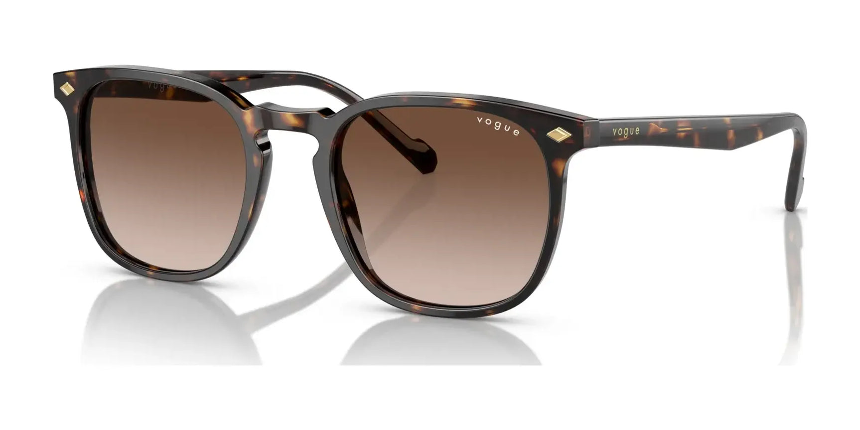 Vogue VO5328S Sunglasses Dark Havana / Brown Gradient Vogue VO5328S Sunglasses Dark Havana / Brown Gradient