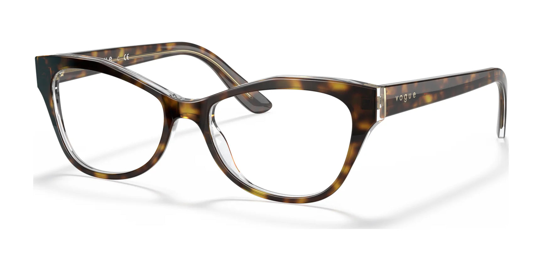 Vogue VO5359 Eyeglasses Top Havana On Crystal Vogue VO5359 Eyeglasses Top Havana On Crystal