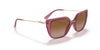 Vogue VO5386SF Sunglasses / Transparent Purple №279813 / Brown Gradient (2N 26.4%) / Size 55