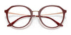 Vogue VO5401D Eyeglasses | Size 53 / Top Red/Red Transparent №2297