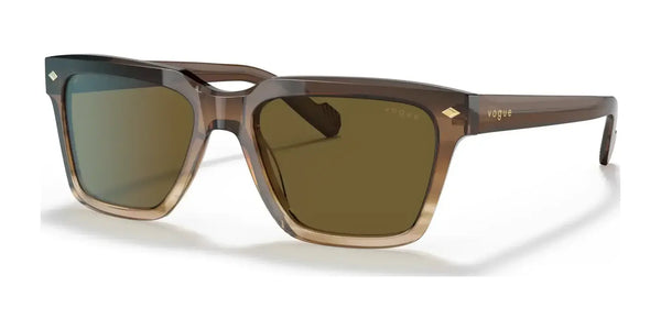 Vogue VO5404S Sunglasses | Size 54 / Gradient Brown №297273 / Dark Brown (3N 13.5%)