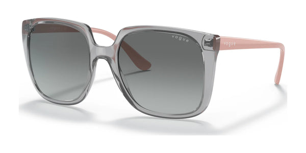 Vogue VO5411SF Sunglasses | Size 54 / Transparent Grey №282011 / Grey Gradient (2N 30.0%)
