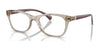 Vogue VO5424B Eyeglasses | Size 53 / Transparent Light Brown №2990