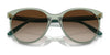 Vogue VO5453S Sunglasses | Size 53 / Transparent Light Green / Brown Gradient (3N 16%) №302213