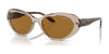 Vogue VO5456S Sunglasses | Size 55 / Transparent Caramel №299083 / Bronze (Polarized) (2P 19%)