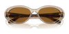 Vogue VO5456S Sunglasses | Size 55 / Transparent Caramel №299083 / Bronze (Polarized) (2P 19%)