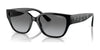 Vogue VO5459SB Sunglasses | Size 53 / Black №W44/11 / Gradient Grey (2N 26%)