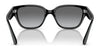 Vogue VO5459SB Sunglasses | Size 53 / Black №W44/11 / Gradient Grey (2N 26%)