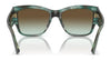 Vogue VO5462S Sunglasses | Size 54 / Dark Havana / Grey Gradient Dark Grey (Polarized) (3P 12%) №W656T3