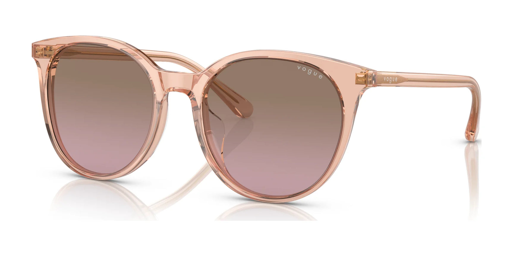 Vogue VO5468SD Sunglasses Transparent Peach / Violet Gradient Brown Vogue VO5468SD Sunglasses Transparent Peach / Violet Gradient Brown