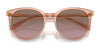 Vogue VO5468SD Sunglasses | Size 56 / Transparent Peach / Violet Gradient Brown (2N 27%) №295414