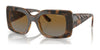 Vogue VO5481S Sunglasses | Size 52 / Top Havana/Brown / Grey Gradient Brown (Polarized) (3P 14%) №2386T5