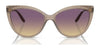 Vogue VO5484S Sunglasses | Size 57 / Transparent Light Violet / Grey Gradient Blue (2N 25%) №29254L