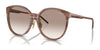 Vogue VO5509SF Sunglasses | Size 57 / Brown Horn №307113 / Clear Gradient Brown (1N 48.6%)