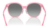 Vogue VO5509SF Sunglasses | Size 57 / Black №W44/11 / Gradient Grey (2N 30.0%)