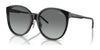 Vogue VO5509SF Sunglasses | Size 57 / Black №W44/11 / Gradient Grey (2N 30.0%)