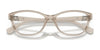 Vogue VO5516B Eyeglasses / Transparent Light Brown №2990 / Size 53