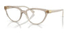 Vogue VO5517B Eyeglasses / Transparent Light Brown №2990 / Size 52