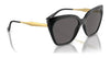 Vogue VO5521S Sunglasses | Size 57 / Black / Black Smoke (3N 12.5%) №W44/87