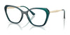 Vogue VO5522 Eyeglasses / Top Blue/Transparent Octanio №3224 / Size 52
