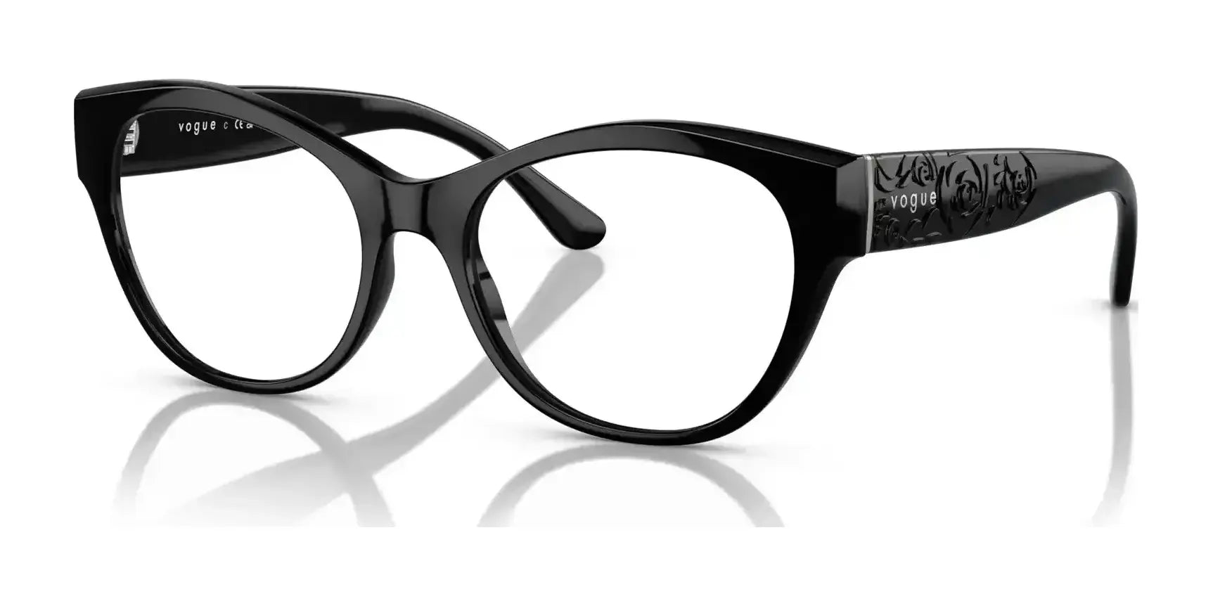 Vogue VO5527F Eyeglasses Black Vogue VO5527F Eyeglasses Black